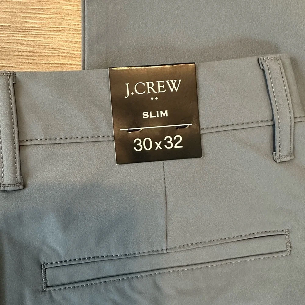 J. Crew Men’s Slim Chinos - Dusty Blue